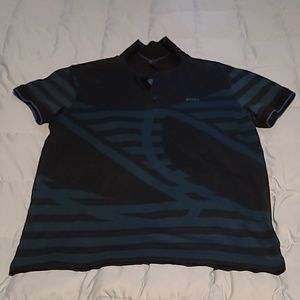 Hugo Boss Black n Green Polo Shirt
